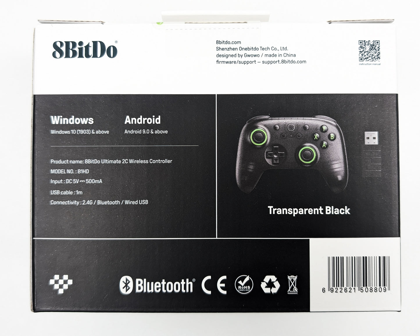 Manette 8BitDo Ultimate 2C Wireless