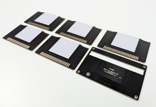 5 RecalCards Neo-Geo + Façade Neo-Geo