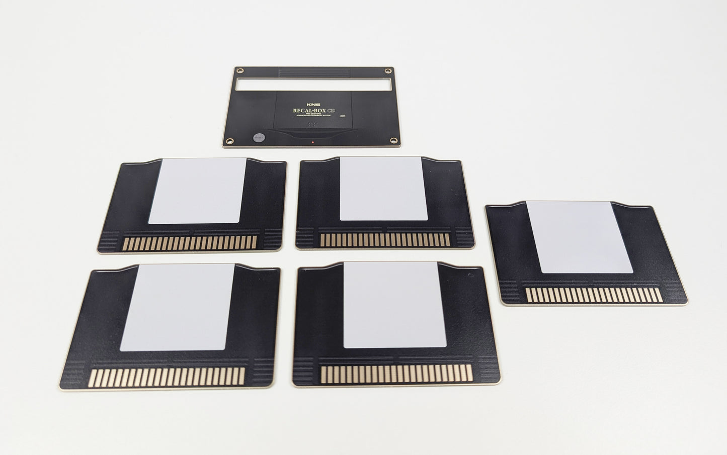 5 RecalCards Neo-Geo + Façade Neo-Geo