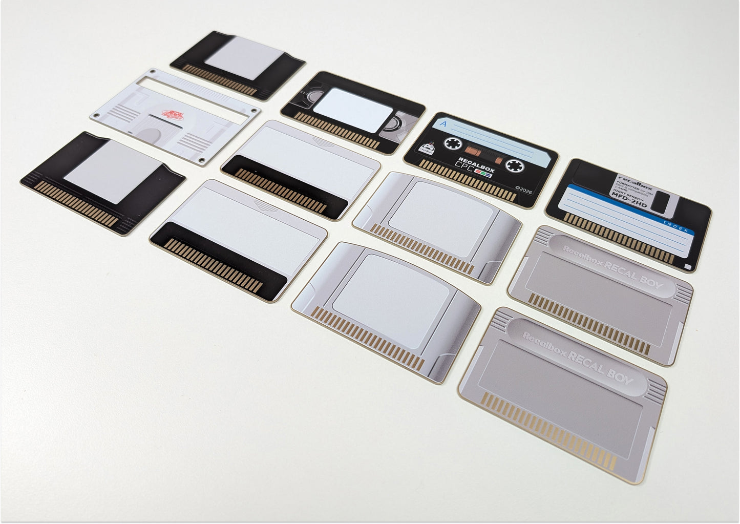11 RecalCards + 1 Façade PC-Engine