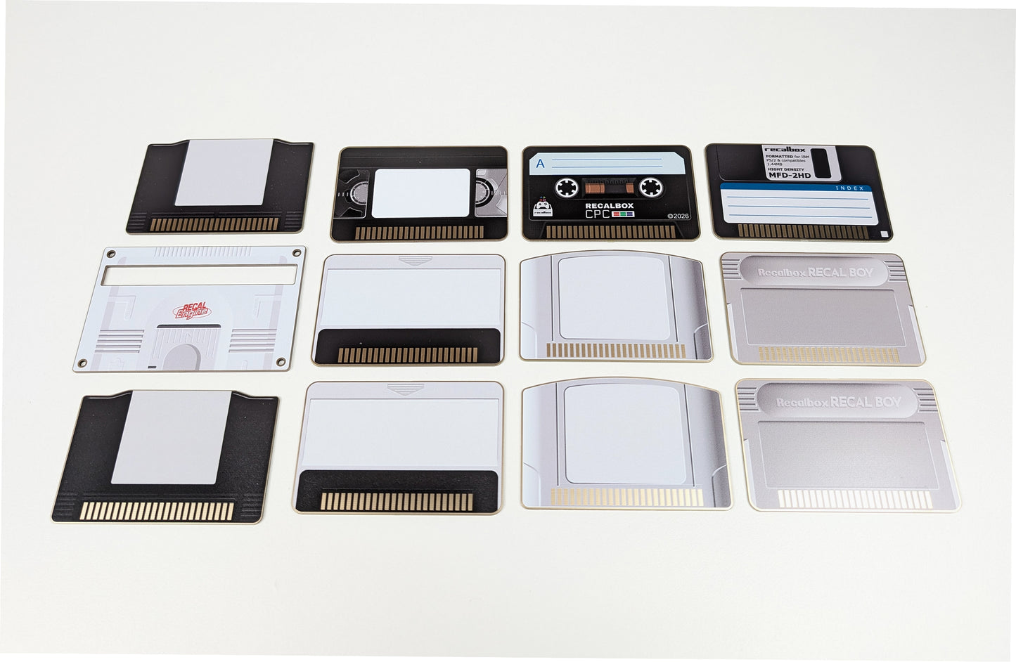 11 RecalCards + 1 Façade PC-Engine