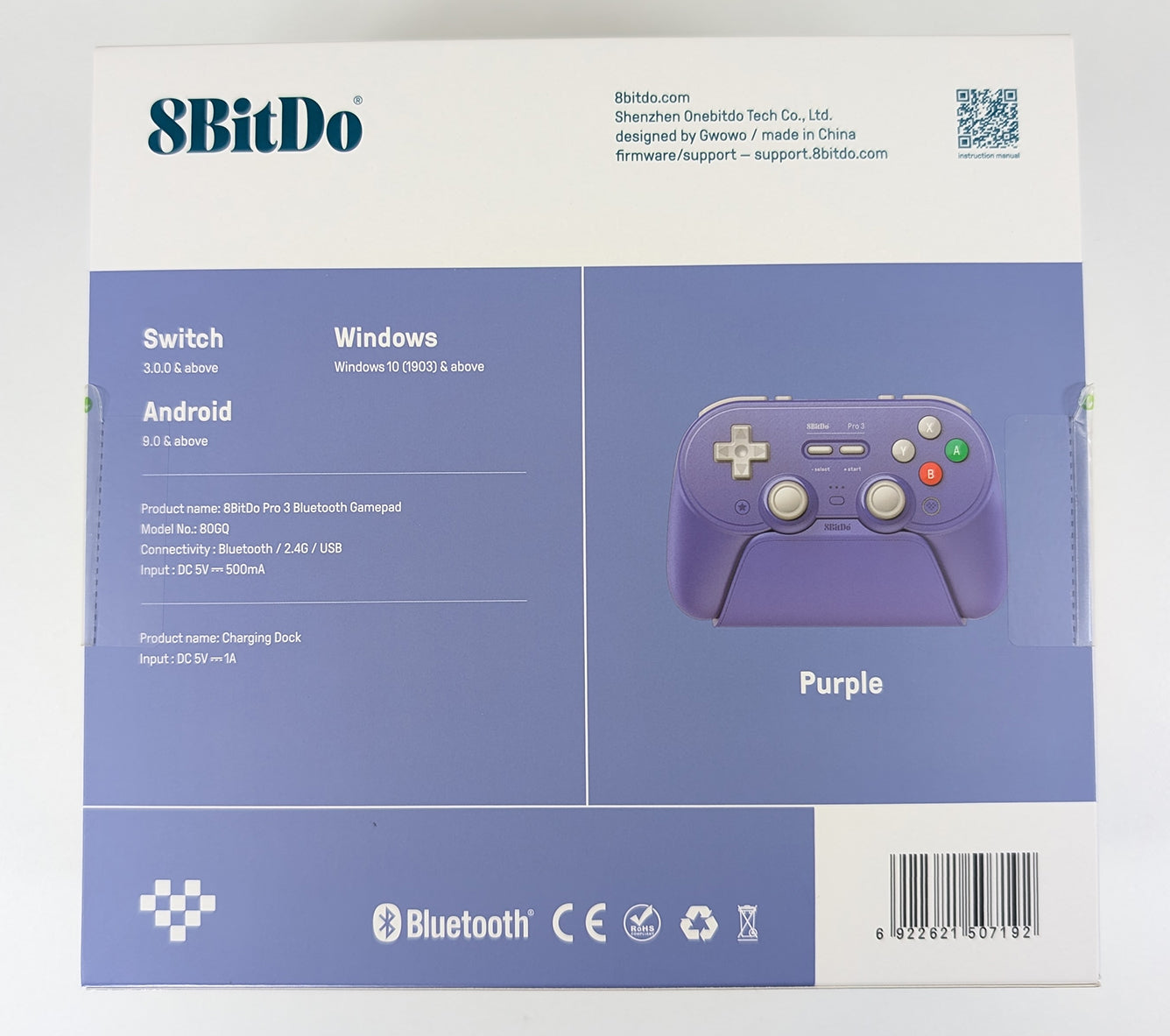 Manette 8BitDo Pro 3