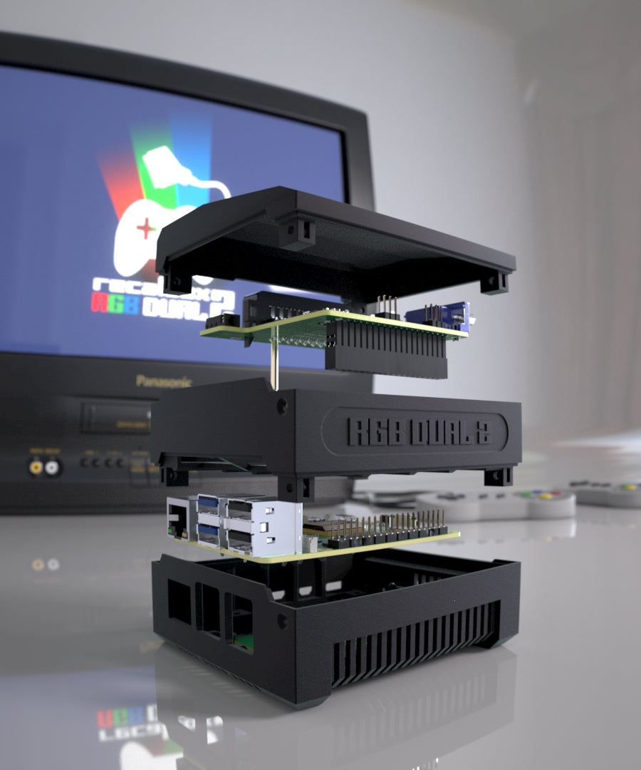 [PREORDER] Recalbox RGB DUAL 2 + RecalTower for RPi5