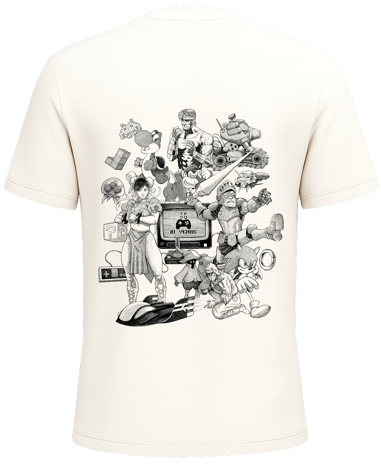 [PREORDER] Recalbox 10th Anniversary Short Sleeve T-Shirt