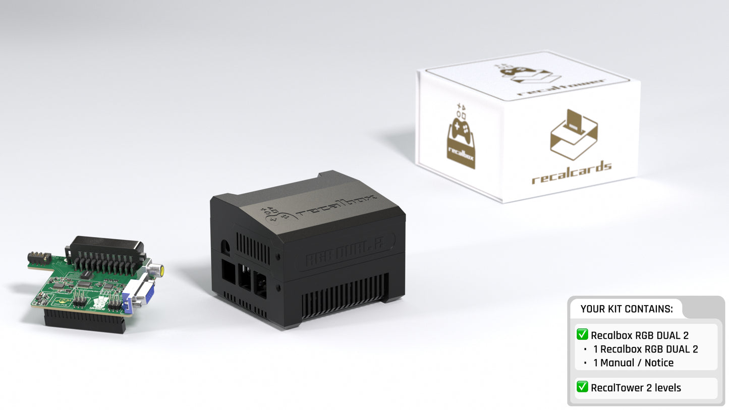 Kit Recalbox RGB DUAL 2