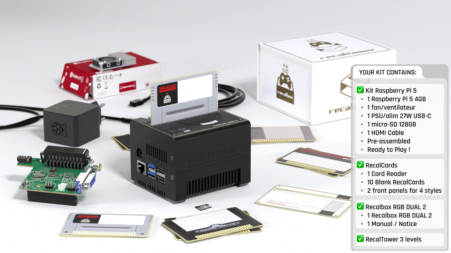 Kit Recalbox RGB DUAL 2