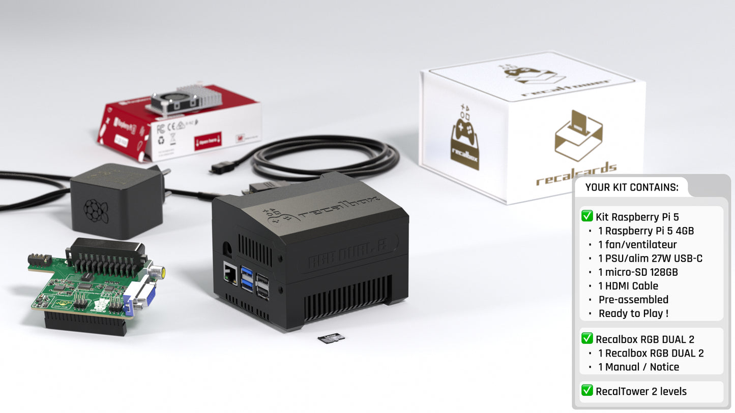Kit Recalbox RGB DUAL 2